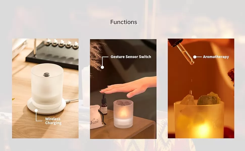 مصباح تدفئة الشموع